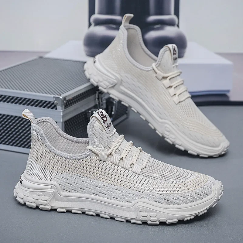 Men's Sports Mesh Shoes Summer Breathable Fashion Sport Running Shoes Daily Travel Single Shock Absorbing Non-Slip Running Shoe
Men's Sports Mesh Shoes Summer Breathable Fashion Sport Running Shoes Daily Travel Single Shock Absorbing Non-Slip Running Shoe