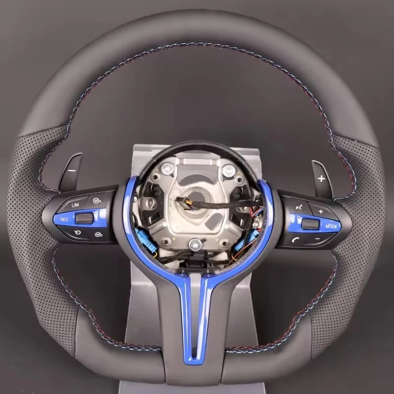 Customized Microfiber Leather Car Steering Wheel For BMW M Sport 3 Series F87 M3 M5 F82 F30 F31 F10 F15 F16 E90 Steering Wheel
Customized Microfiber Leather Car Steering Wheel For BMW M Sport 3 Series F87 M3 M5 F82 F30 F31 F10 F15 F16 E90 Steering Wheel