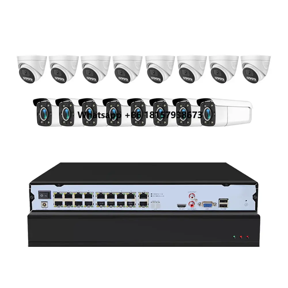 4K Indoor Outdoor Security Cctv System Video Surveillance 16ch Poe Nvr 8MP System
4K Indoor Outdoor Security Cctv System Video Surveillance 16ch Poe Nvr 8MP System