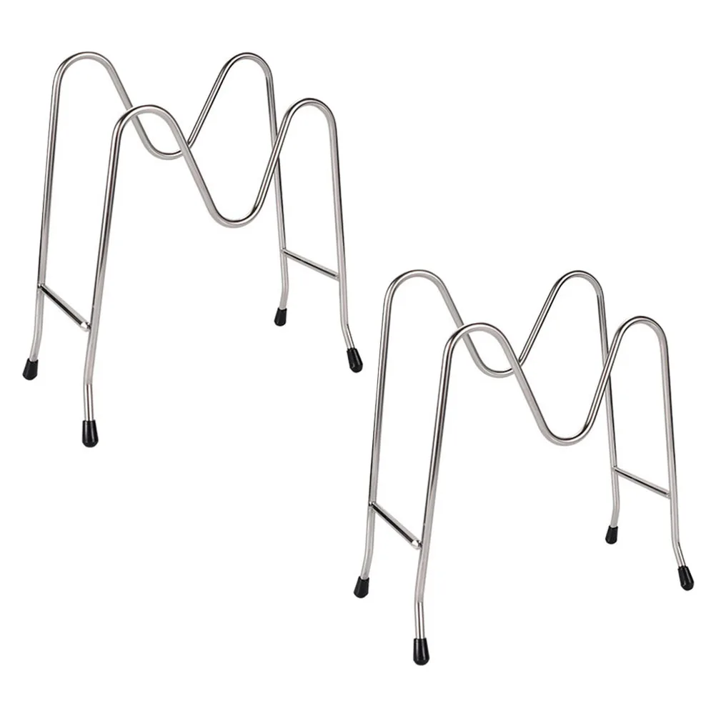 2Pcs Chopping Board Organizer Kitchen Storage Rack Multipurpose Cutting Board Holder Frying Pan Rack for Pot Lid and Pans
2Pcs Chopping Board Organizer Kitchen Storage Rack Multipurpose Cutting Board Holder Frying Pan Rack for Pot Lid and Pans