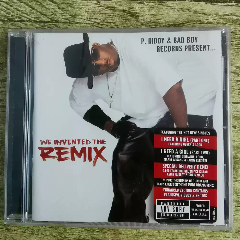 CD P Diddy Bad Boy Records Present We Invented The REMIX Release Date: June 4, 2002 Genre: Hip Hop / R&B Remix Compilation
CD P Diddy Bad Boy Records Present We Invented The REMIX Release Date: June 4, 2002 Genre: Hip Hop / R&B Remix Compilation