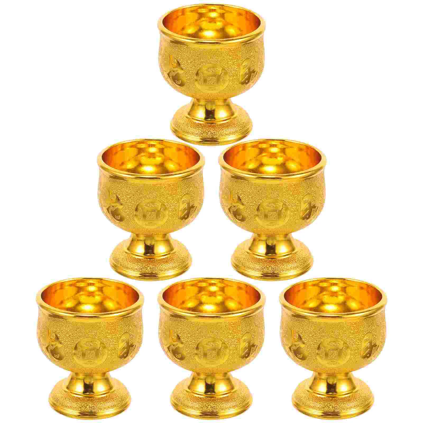 6 Pcs for Buddha in Ancestral Hall Cup Offering Container Water Pp Plastic Small Buddhism
6 Pcs for Buddha in Ancestral Hall Cup Offering Container Water Pp Plastic Small Buddhism