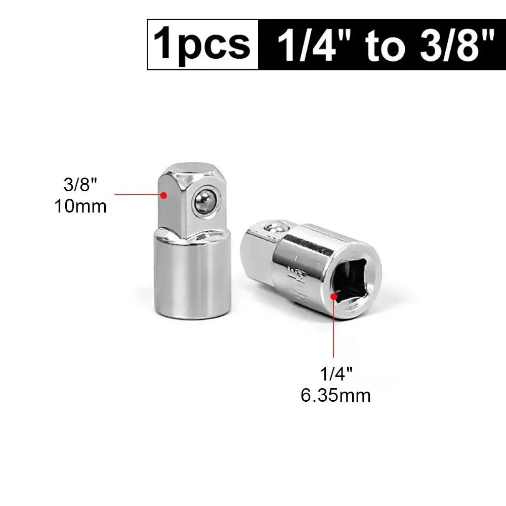 1Pcs Head Adapter Socket Adapter Drive Spanner Converter 1/4 3/8 1/2 Inch Ratchet Wrench Sleeve Female To Male
1Pcs Head Adapter Socket Adapter Drive Spanner Converter 1/4 3/8 1/2 Inch Ratchet Wrench Sleeve Female To Male