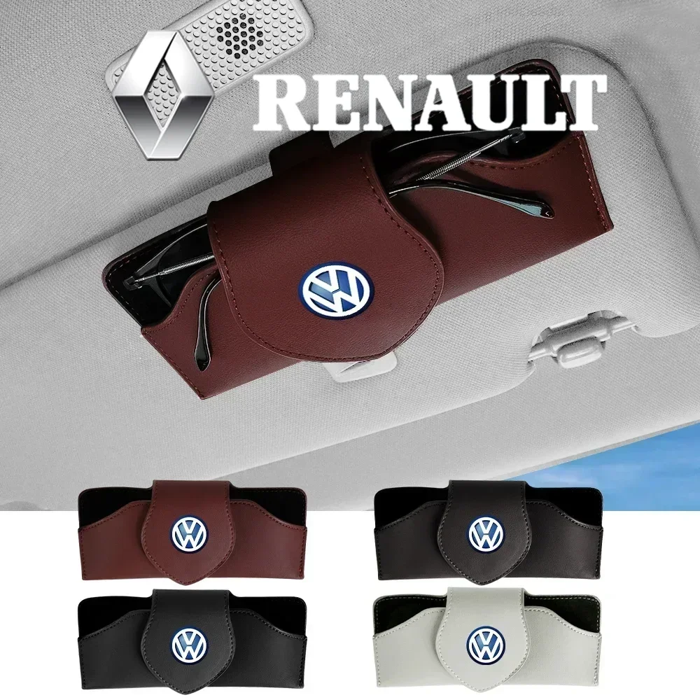 1pc Car Glasses Holder Sunglasses Storage Box Case For VW GTI Scirocco Golf T-ROC Atlas Eos Caddy Beetle Amarok T5 T6 Tiguan
1pc Car Glasses Holder Sunglasses Storage Box Case For VW GTI Scirocco Golf T-ROC Atlas Eos Caddy Beetle Amarok T5 T6 Tiguan