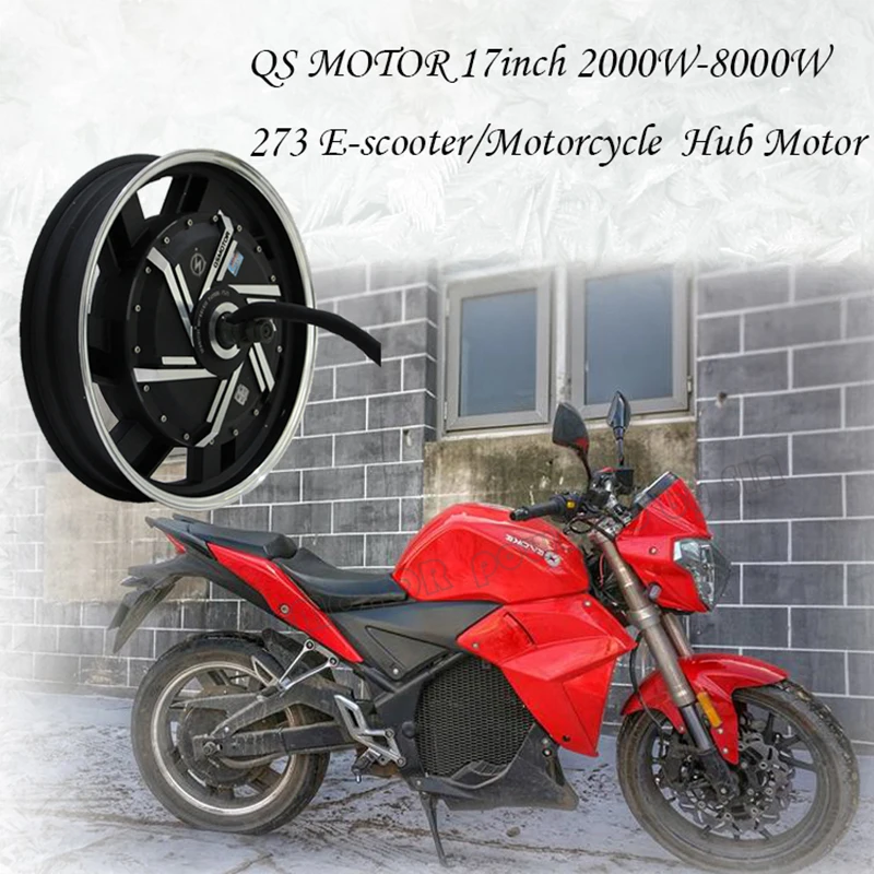 QS MOTOR 17x3.5inch QS273 3000W 40H V3 BLDC E-Motorcycle In-Wheel Hub Motor
QS MOTOR 17x3.5inch QS273 3000W 40H V3 BLDC E-Motorcycle In-Wheel Hub Motor