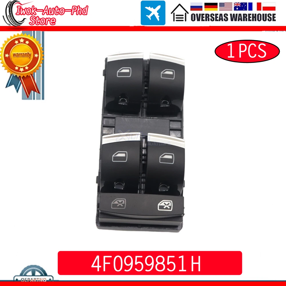 New 4F0959851H Car Power Master Window Switch Fits For Audi A3 S3 Q7 RS3 2009 2010 2011 2012 2013
New 4F0959851H Car Power Master Window Switch Fits For Audi A3 S3 Q7 RS3 2009 2010 2011 2012 2013