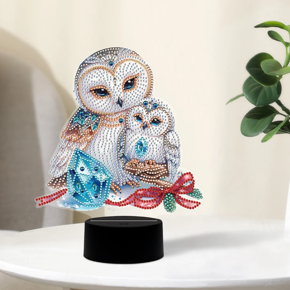 Owl Butterfly DIY Diamonds Painting Table Lamp Diamond Art Craft Light Ornaments Table Top Diamond Painting Lamp Home Decoration
Owl Butterfly DIY Diamonds Painting Table Lamp Diamond Art Craft Light Ornaments Table Top Diamond Painting Lamp Home Decoration