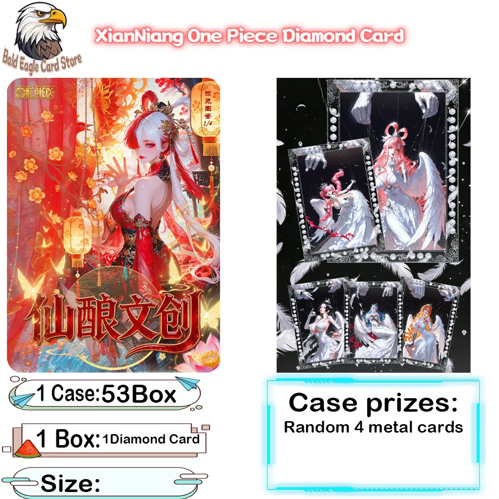 Latest Sisi Culture XianNiang One Piece Metal Collection Card Anime Character Rare Limited Edition Metal Diamond Blind Box
Latest Sisi Culture XianNiang One Piece Metal Collection Card Anime Character Rare Limited Edition Metal Diamond Blind Box