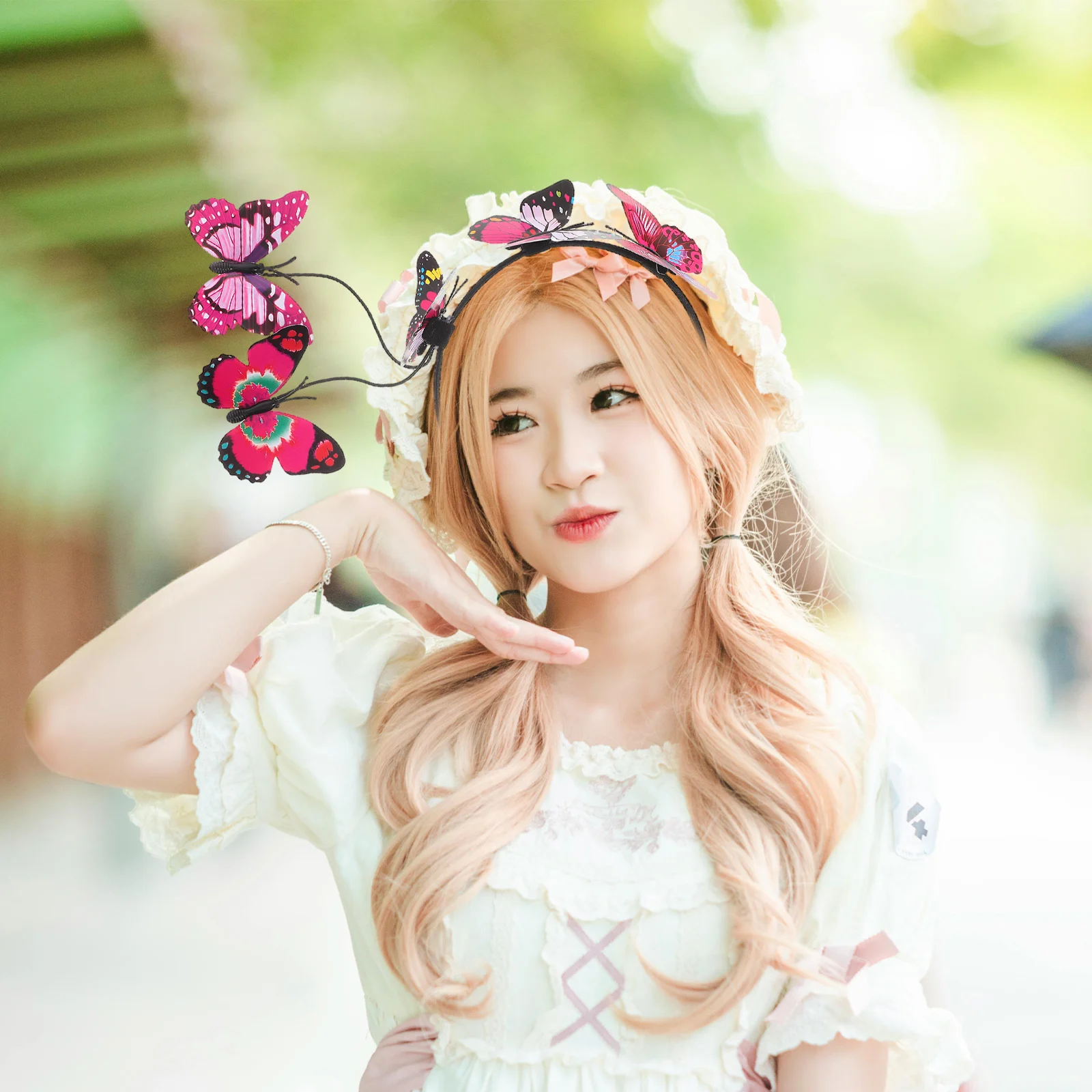 Bow Headband Butterfly The Photo Bride Headpiece Decorative Metal Bridal Hair Clips 
Bow Headband Butterfly The Photo Bride Headpiece Decorative Metal Bridal Hair Clips