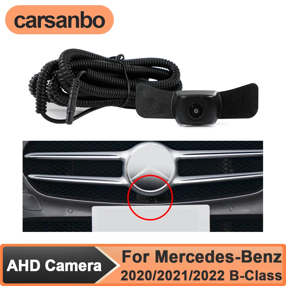 Carsanbo AHD 1080P 150° OEM Front View Car Camera for Mercedes Benz 2020/2021/2022 B-Class Night Vision Fisheye Lens Waterproof
Carsanbo AHD 1080P 150° OEM Front View Car Camera for Mercedes Benz 2020/2021/2022 B-Class Night Vision Fisheye Lens Waterproof