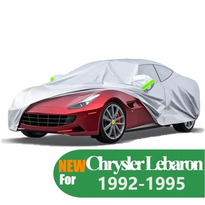 Five-layer all-weather waterproof full Car cover for Chrysler Lebaron 1992-1995 sun-resistant with a storage bag,Silver Oxford
Five-layer all-weather waterproof full Car cover for Chrysler Lebaron 1992-1995 sun-resistant with a storage bag,Silver Oxford