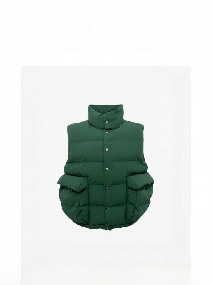 Теплый жилет Fce TheBarnnet с воротником-стойкой и одной пуговицей, большой женский внутренний жилет из смеси шелка, зимний жилет длиной ort
Теплый жилет Fce TheBarnnet с воротником-стойкой и одной пуговицей, большой женский внутренний жилет из смеси шелка, зимний жилет длиной ort