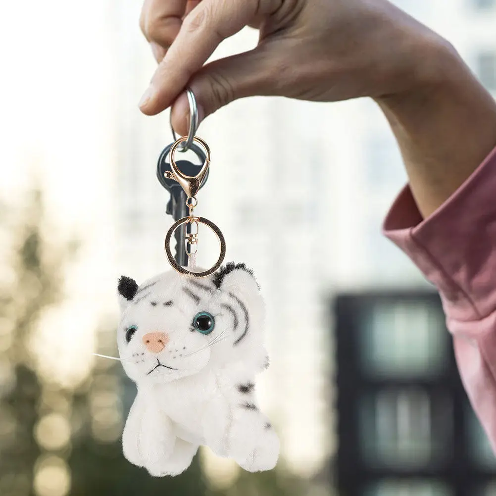 2Pcs Tiger Keychain Soft Animal Pendant Keyring for Backpack Handbag Bag Purse Party Carnival Prize Assorted Color
2Pcs Tiger Keychain Soft Animal Pendant Keyring for Backpack Handbag Bag Purse Party Carnival Prize Assorted Color