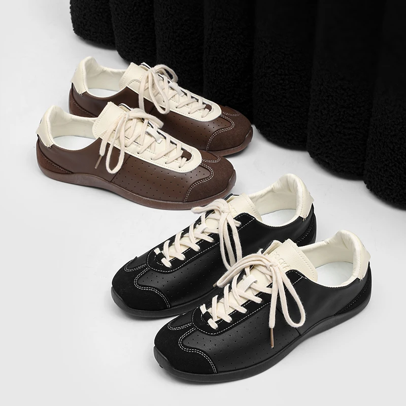 Модная удобная дышащая мужская обувь из искусственной кожи, осень 2024, новая мужская спортивная обувь, легкие нескользящие мужские кроссовки на плоской подошве
Модная удобная дышащая мужская обувь из искусственной кожи, осень 2024, новая мужская спортивная обувь, легкие нескользящие мужские кроссовки на плоской подошве