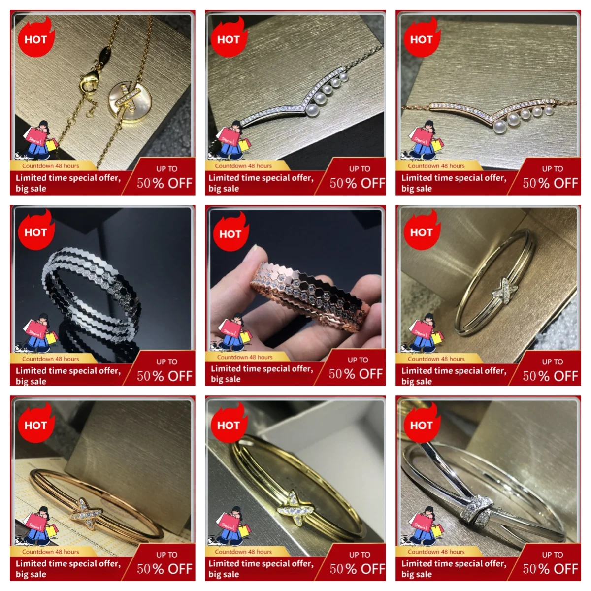 2024 Selling French Brand Exquisite 925 Bracelet Women's Jewelry Suitable for Daily Parties To Wear High-quality Holiday Gifts
2024 Selling French Brand Exquisite 925 Bracelet Women's Jewelry Suitable for Daily Parties To Wear High-quality Holiday Gifts