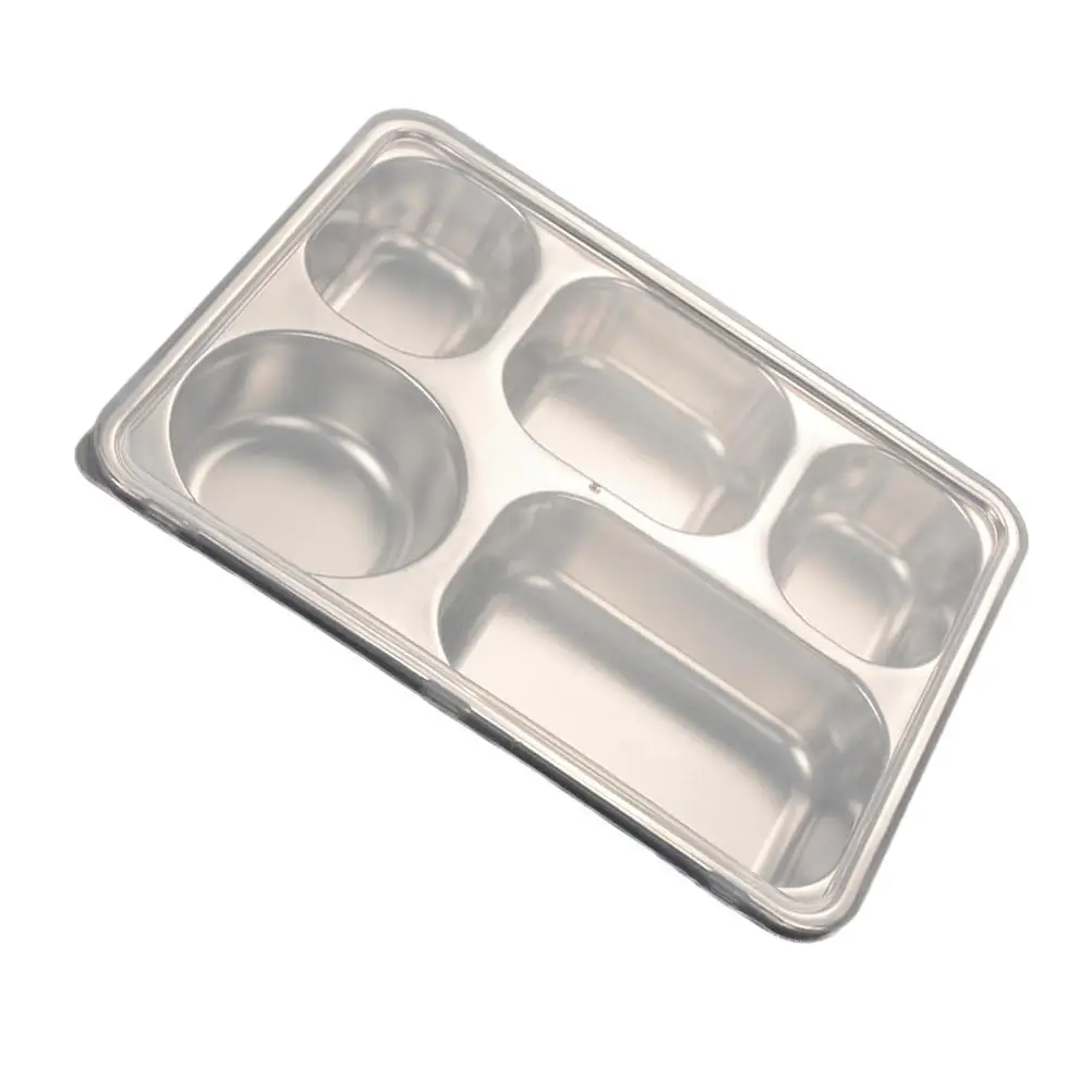 Stainless Steel Food Divided Plate Compartment Tray Lunch Serving Stackable Kitchen Bar Utensils Control
Stainless Steel Food Divided Plate Compartment Tray Lunch Serving Stackable Kitchen Bar Utensils Control