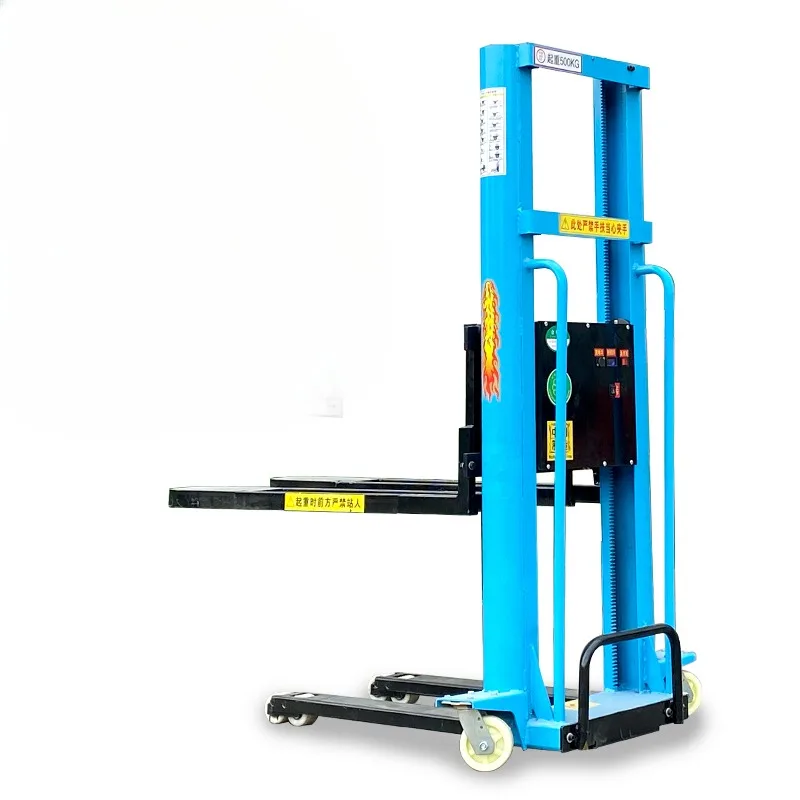 Portable electric forklift hydraulic transporter loading and unloading automatic forklift
Portable electric forklift hydraulic transporter loading and unloading automatic forklift