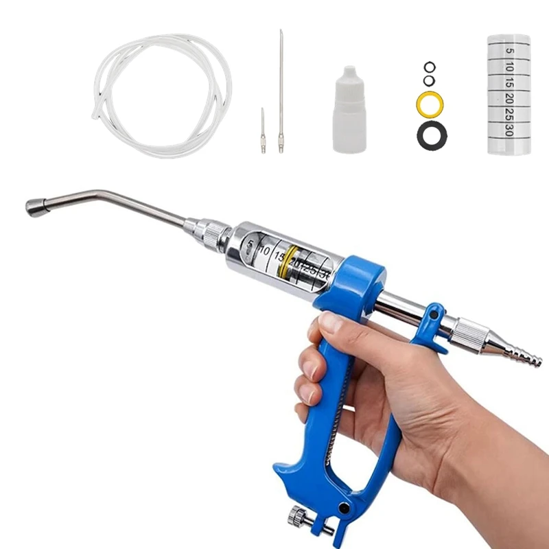 NEW_Ветемеринарный дозатор лекарств, регулируемый пистолет для овец, 30 мл 
NEW_Ветемеринарный дозатор лекарств, регулируемый пистолет для овец, 30 мл