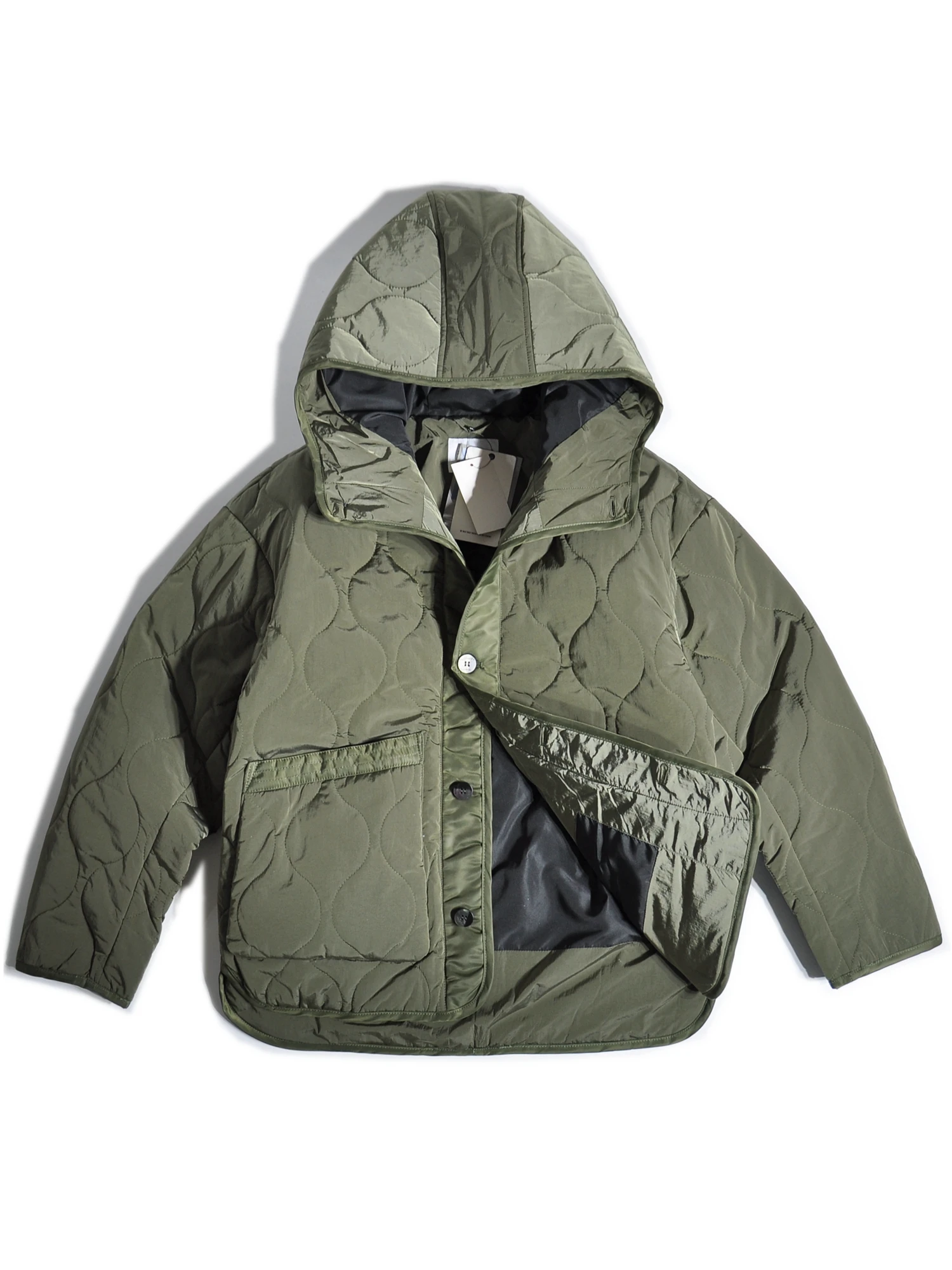 Ретро-японская утепленная водонепроницаемая рабочая куртка-бомбер с капюшоном из хлопка для активного отдыха
Ретро-японская утепленная водонепроницаемая рабочая куртка-бомбер с капюшоном из хлопка для активного отдыха