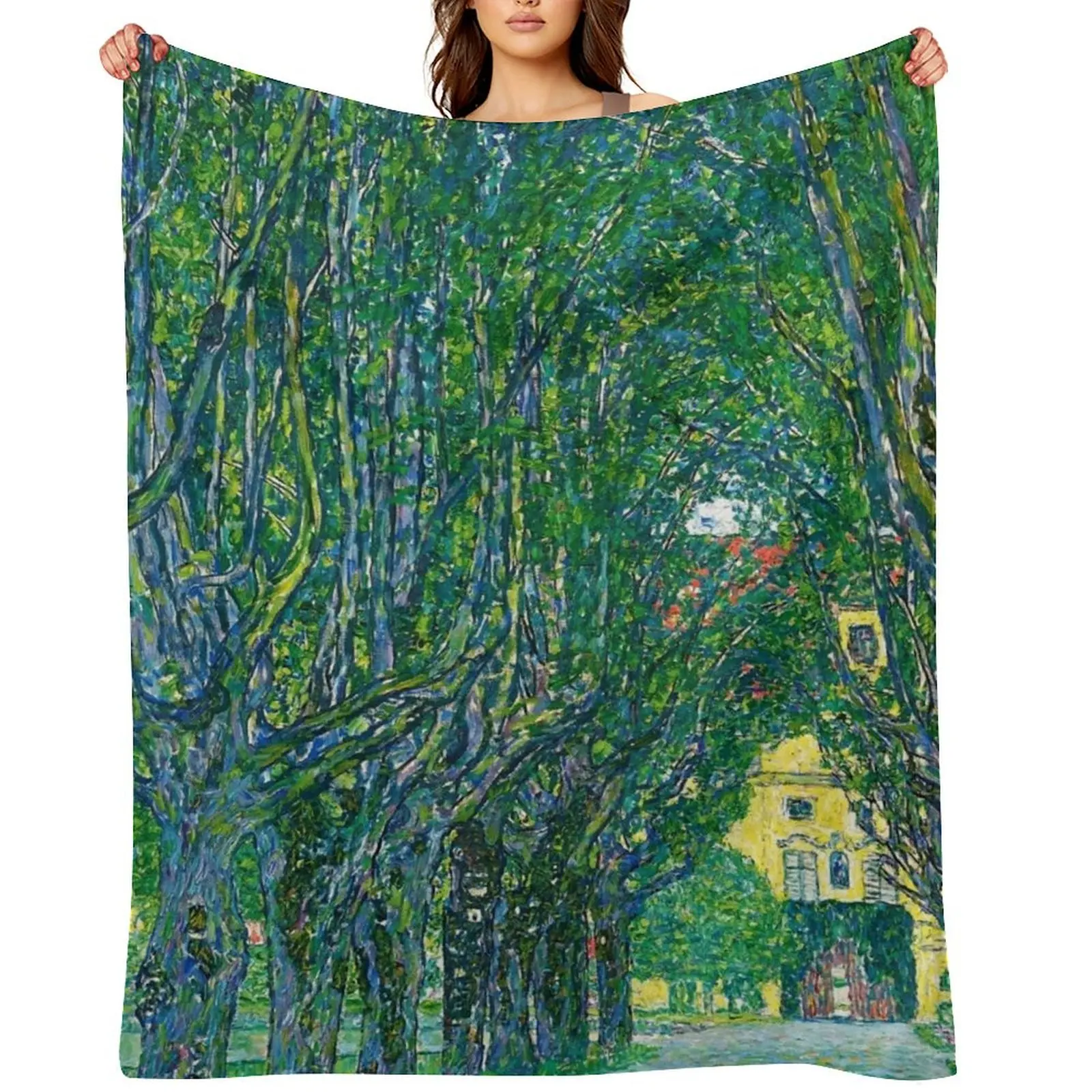 Avenue in the Park of Schloss Kammer, by Gustav Klimt Throw Blanket Flannels Plaid on the sofa Softest decorative Blankets
Avenue in the Park of Schloss Kammer, by Gustav Klimt Throw Blanket Flannels Plaid on the sofa Softest decorative Blankets
