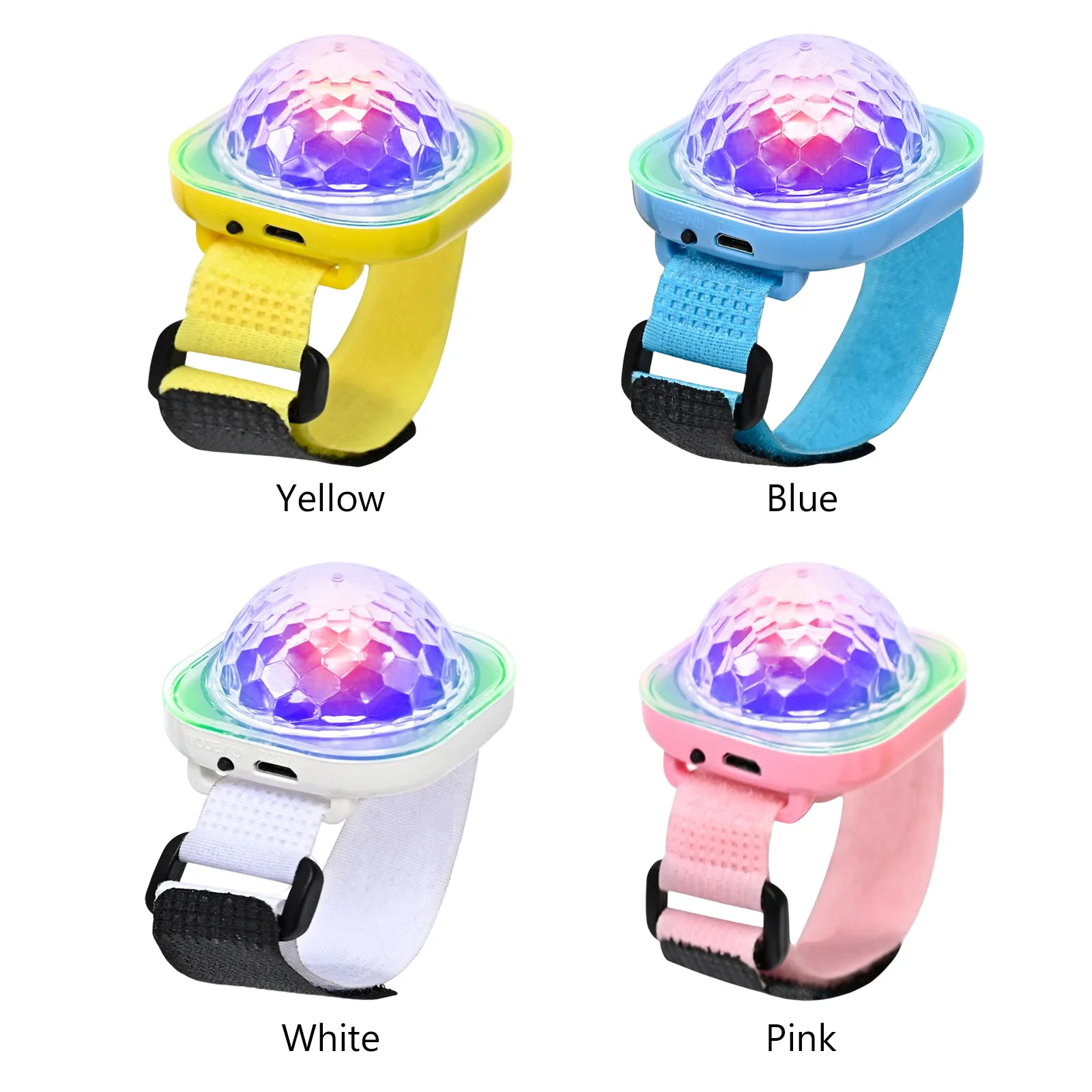USB Mini LED Stage Light Rechargeable Bracelet Disco Strobe Lights Sound Control Kids Atmosphere Lighting for Party 
USB Mini LED Stage Light Rechargeable Bracelet Disco Strobe Lights Sound Control Kids Atmosphere Lighting for Party
