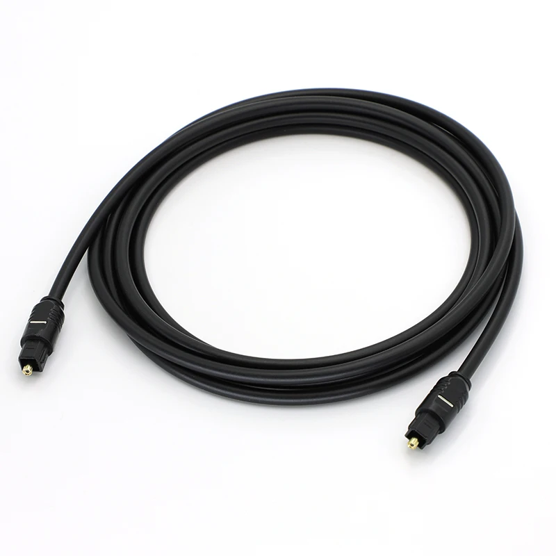 Digital Optical Audio Toslink Cable OD4.0 Gold Plated 0.5M 1M 2M SPDIF MD DVD Gold-Plated Cable High Quality
Digital Optical Audio Toslink Cable OD4.0 Gold Plated 0.5M 1M 2M SPDIF MD DVD Gold-Plated Cable High Quality