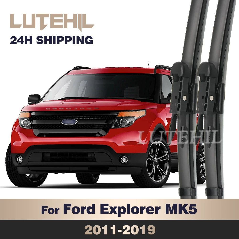 Для Ford Explorer U502 MK5 2011-2019 2012 2013 2014 2015 стеклоочиститель передние щетки стеклоочистителя лобовое стекло щетка 26 "+ 22"
Для Ford Explorer U502 MK5 2011-2019 2012 2013 2014 2015 стеклоочиститель передние щетки стеклоочистителя лобовое стекло щетка 26 "+ 22"