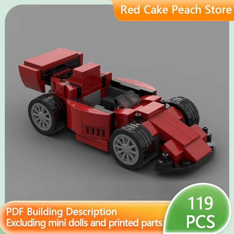 Speed Racing Car Model MOC Building Bricks Classic Formula Racing Car Modular Technology Children Holiday Gifts Assemble Toysc
Speed Racing Car Model MOC Building Bricks Classic Formula Racing Car Modular Technology Children Holiday Gifts Assemble Toysc