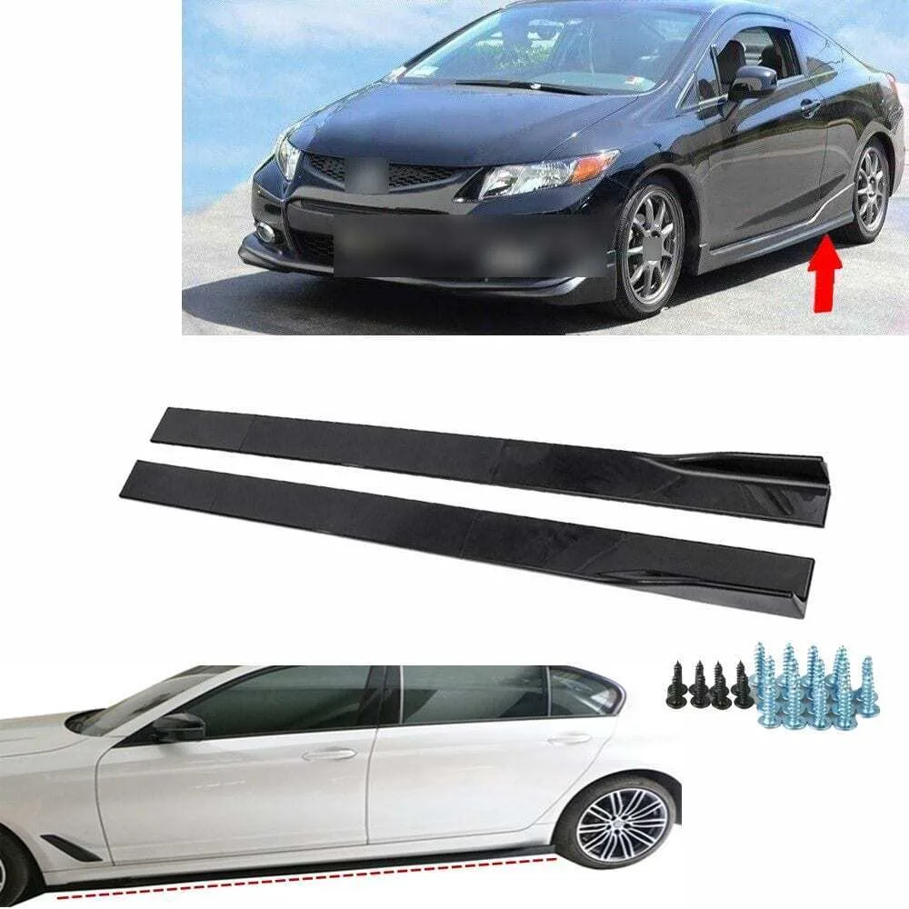 Glossy Black Side Skirts For Honda Civic Hatchback Sedan 2017-2021 Extension Lip United States
Glossy Black Side Skirts For Honda Civic Hatchback Sedan 2017-2021 Extension Lip United States