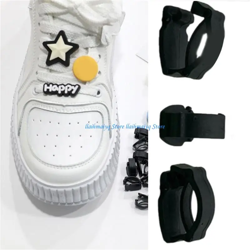 573B 100Pcs Shoelace Charm Clips Anti Slip Sneakers Lace Clasps Replaceable Shoe Clip
573B 100Pcs Shoelace Charm Clips Anti Slip Sneakers Lace Clasps Replaceable Shoe Clip