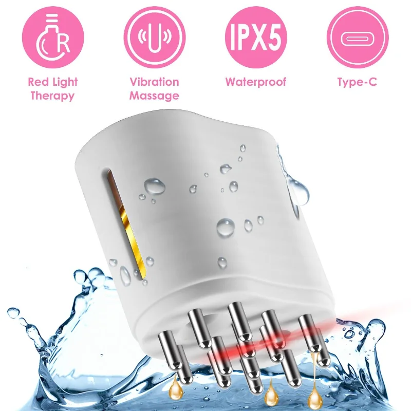 Electric Scalp Massager&Hair Oil Applicator Therapy Vibration Comb Massager Gift
Electric Scalp Massager&Hair Oil Applicator Therapy Vibration Comb Massager Gift
