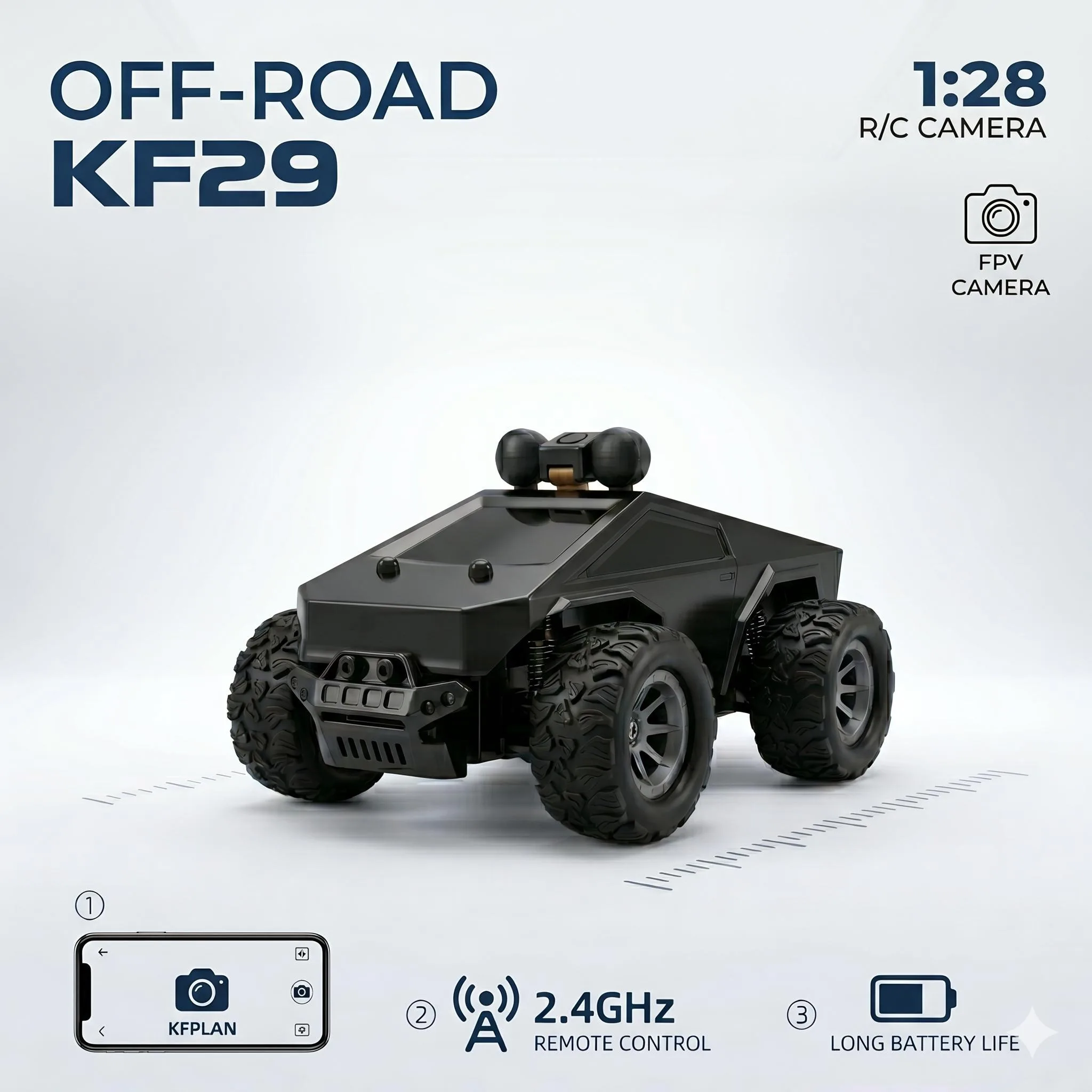 Smart Toy Car - Wireless Controller Model with Real-Time Transmission Camera, Ideal Birthday Present for Kids & Tech Enthusiasts
Smart Toy Car - Wireless Controller Model with Real-Time Transmission Camera, Ideal Birthday Present for Kids & Tech Enthusiasts