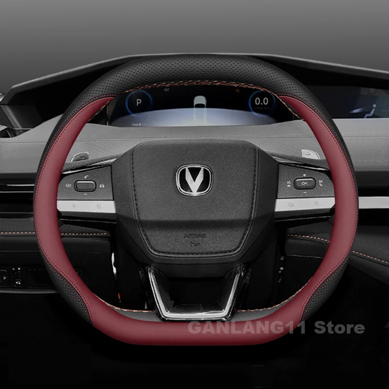 Leather Car Steering Wheel Cover For Changan UNI K UNI T UNI-V 2023-2025 Anti-slip Auto interior Changan UNI V Accessories 2025
Leather Car Steering Wheel Cover For Changan UNI K UNI T UNI-V 2023-2025 Anti-slip Auto interior Changan UNI V Accessories 2025