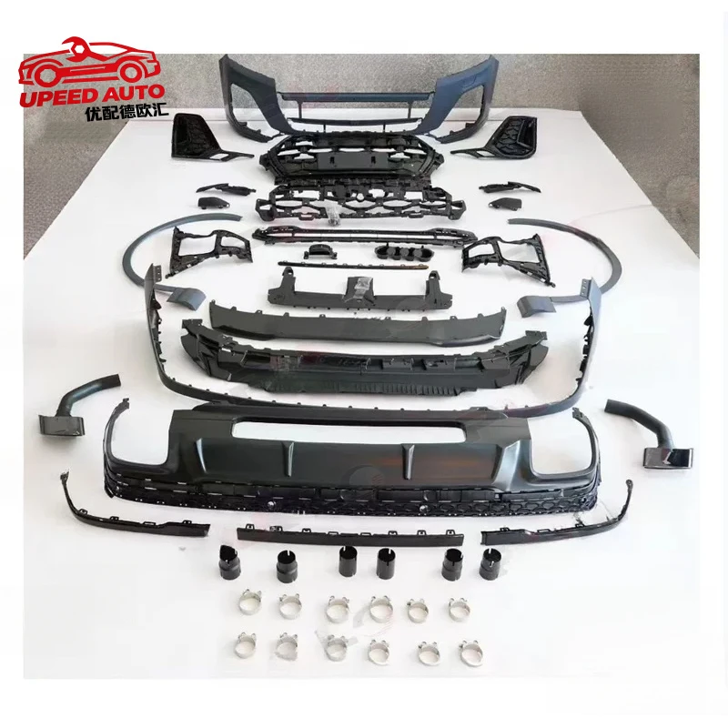 Suitable for STLF Body Kit Audis Q7 2016-2019 Upgrade to 24 Q7 Include Front Bumpers ABS Grille Rear Diffuser Tail Pipes
Suitable for STLF Body Kit Audis Q7 2016-2019 Upgrade to 24 Q7 Include Front Bumpers ABS Grille Rear Diffuser Tail Pipes