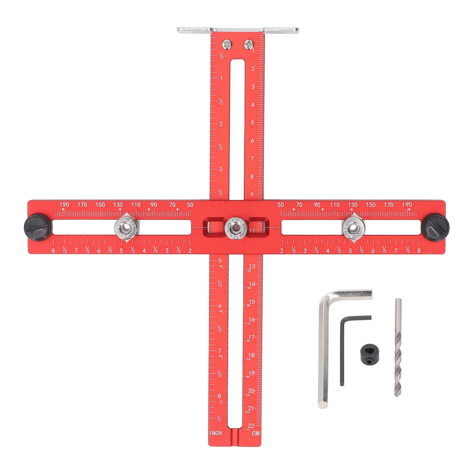 Cabinet Hardware Jig Aluminum Alloy Adjustable Handle Template Tool Shaker Drawers Punch Locator Drill Guide Inch mm
Cabinet Hardware Jig Aluminum Alloy Adjustable Handle Template Tool Shaker Drawers Punch Locator Drill Guide Inch mm