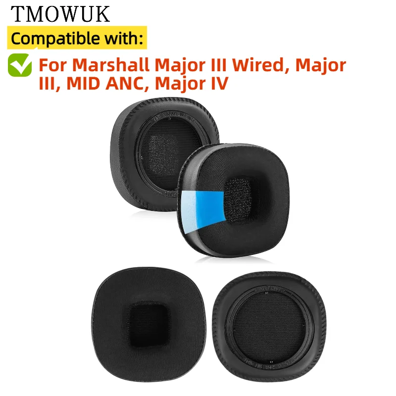 Replacement Ear Pads Cushions for Marshall Major III Wired, Major III, MID ANC, Major IV Headphone Soft Memory Foam Pads/Earpads
Replacement Ear Pads Cushions for Marshall Major III Wired, Major III, MID ANC, Major IV Headphone Soft Memory Foam Pads/Earpads