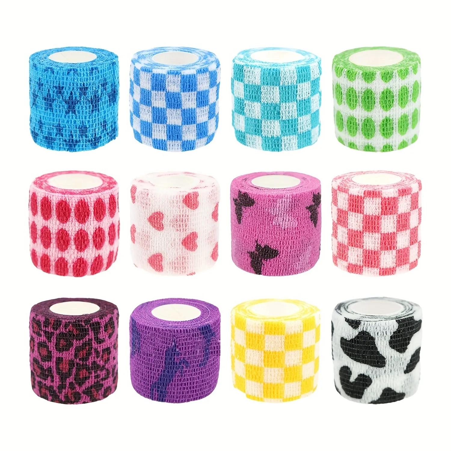 Tattoo Machine Bandage Wrap Set Soft Breathable Non-Woven Elastic Cohesive Bandage for Secure Grip Tattoo Supplies
Tattoo Machine Bandage Wrap Set Soft Breathable Non-Woven Elastic Cohesive Bandage for Secure Grip Tattoo Supplies