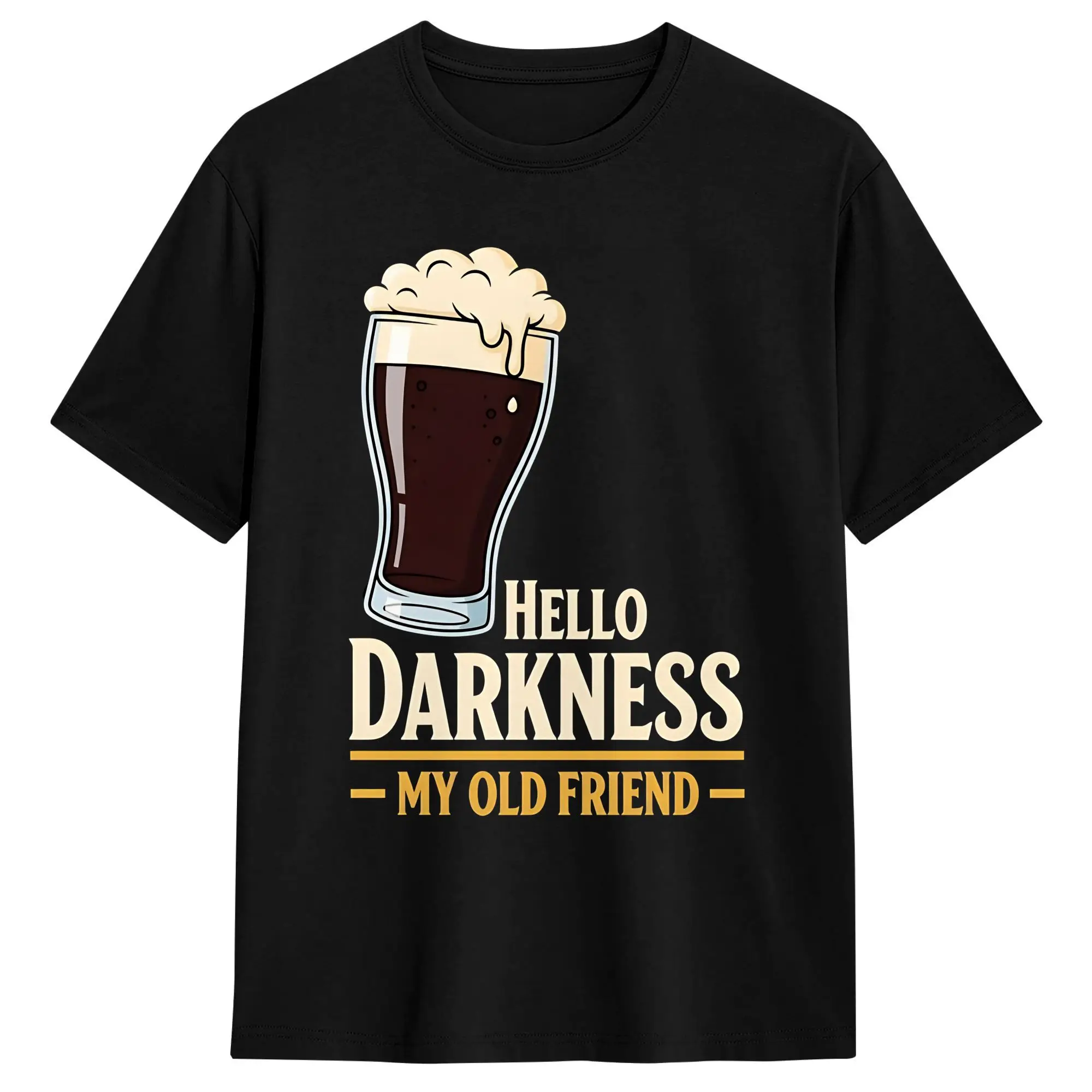 Oversized T-Shirt Beach Hello Darkness My Old Friend Irish Stout Funny St Patrick's Day Trendy Cool T-Shirts Cotton Tee Shirt
Oversized T-Shirt Beach Hello Darkness My Old Friend Irish Stout Funny St Patrick's Day Trendy Cool T-Shirts Cotton Tee Shirt