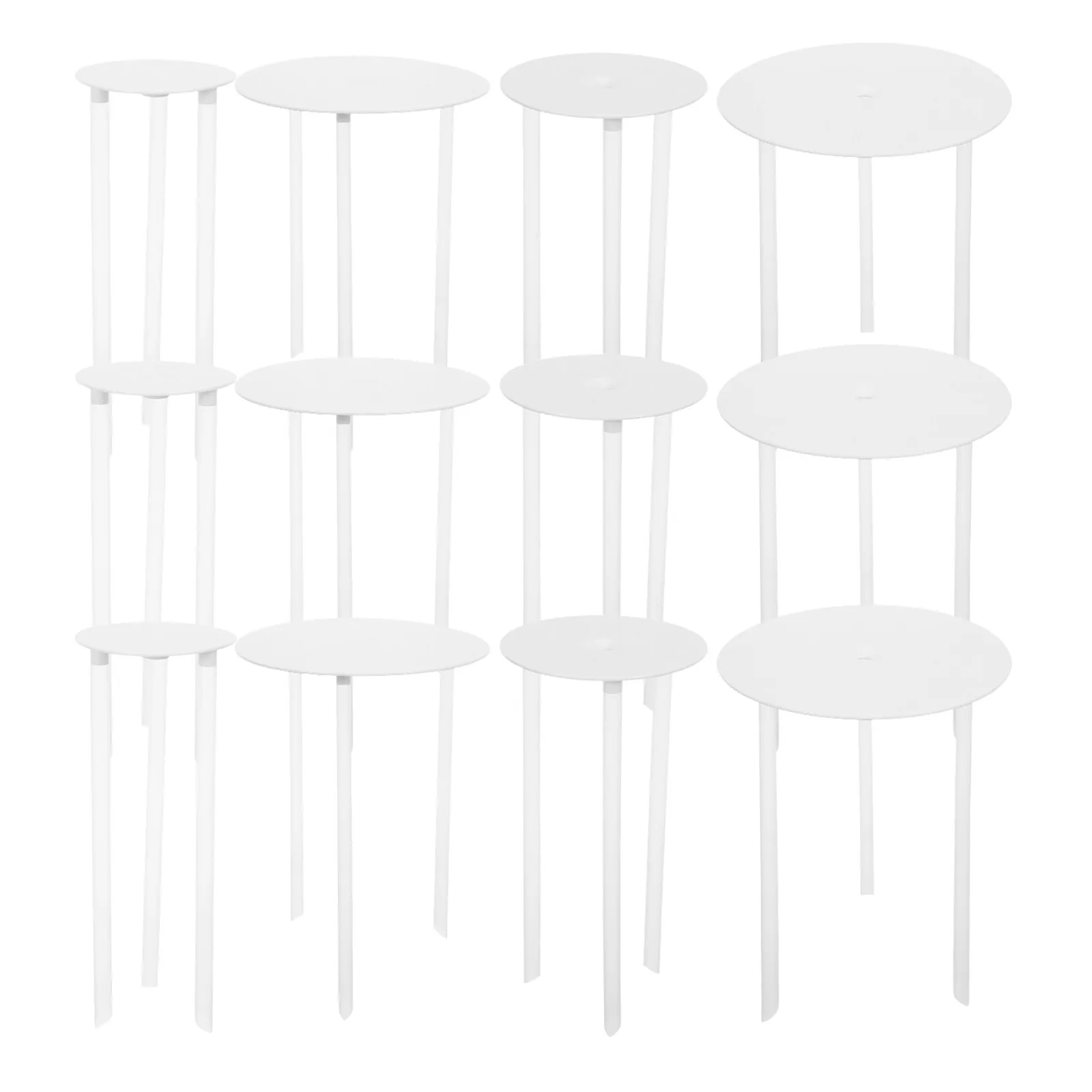 12Pcs Tiered Cake Support Rods Stable Precision Stacking Dowels with Floating Spacer Design for Home Bakers and Events
12Pcs Tiered Cake Support Rods Stable Precision Stacking Dowels with Floating Spacer Design for Home Bakers and Events