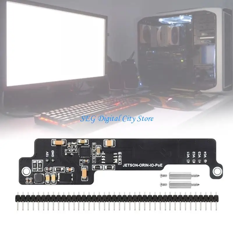 U75B Power Over Ethernet Hat Supports the IEEE802.3af/at Networking Standard Streaml
U75B Power Over Ethernet Hat Supports the IEEE802.3af/at Networking Standard Streaml