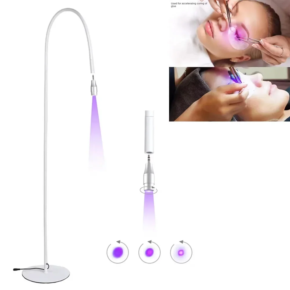 5V USB UV eyelash extension lamp floor standing foot switch, nail lamp UV nail curing eyelash lamp focus adjustment
5V USB UV eyelash extension lamp floor standing foot switch, nail lamp UV nail curing eyelash lamp focus adjustment