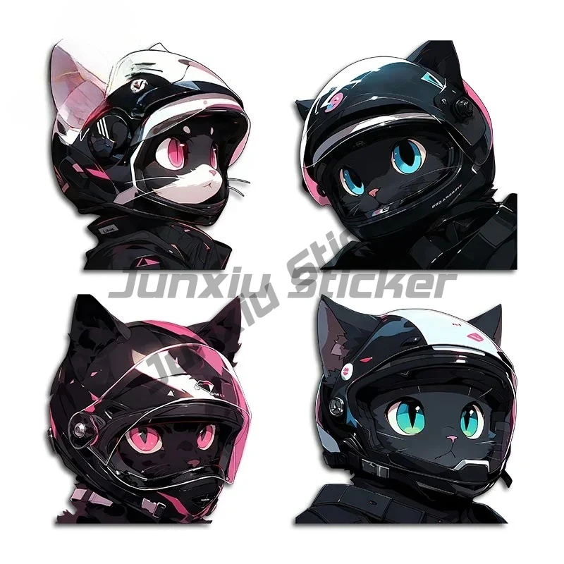 For Cute Cat Black with Helmet Car Sticker Cartoon Graffiti Decals Waterproof Fashionable Scratch-Proof Decor
For Cute Cat Black with Helmet Car Sticker Cartoon Graffiti Decals Waterproof Fashionable Scratch-Proof Decor