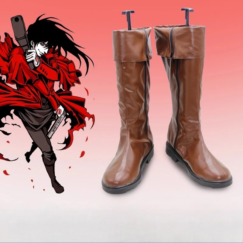 Hellsing Rachel Alucard Cosplay Leather Shoes Mid-calf Boots Halloween Masquerade Carnival Performance Party Costume Props
Hellsing Rachel Alucard Cosplay Leather Shoes Mid-calf Boots Halloween Masquerade Carnival Performance Party Costume Props