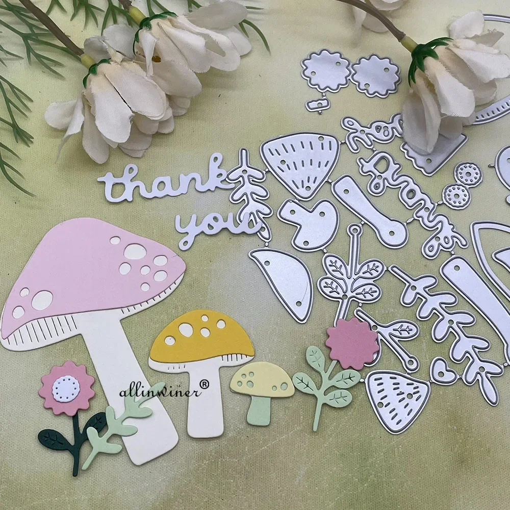 Flower leaf mushroom Metal Cutting Dies Stencils For DIY Scrapbooking Decorative Embossing Handcraft Die Cutting Template
Flower leaf mushroom Metal Cutting Dies Stencils For DIY Scrapbooking Decorative Embossing Handcraft Die Cutting Template