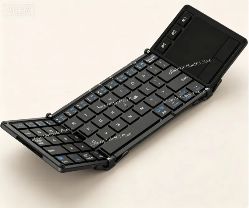 BK08 Tri-Folding Bluetooth Keyboard with Touchpad Portable for iPad i-Phone Android
BK08 Tri-Folding Bluetooth Keyboard with Touchpad Portable for iPad i-Phone Android