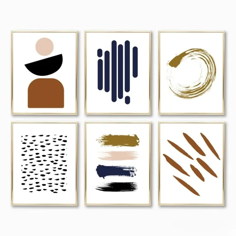 6pcs Abstract Minimalist Modern Watercolour Poster Line Colour Block Nordic Art Living Room Decorative Canvas Painting Wall Art 
6pcs Abstract Minimalist Modern Watercolour Poster Line Colour Block Nordic Art Living Room Decorative Canvas Painting Wall Art