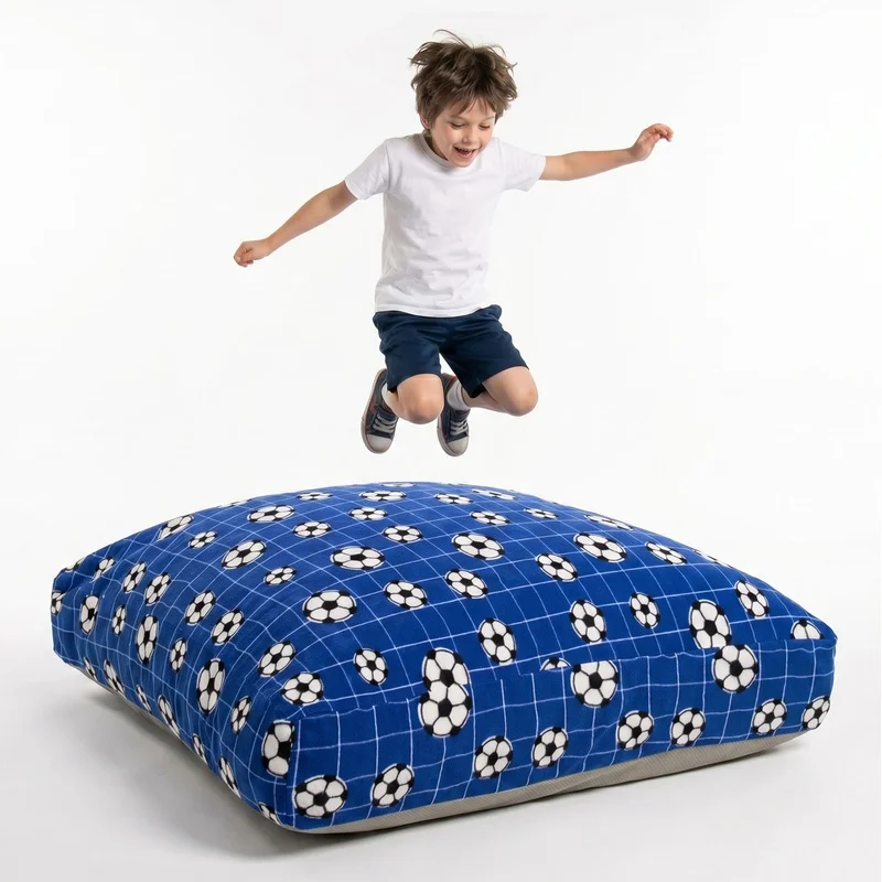 Sensory Crash Pad 36" x 36" – Foam Play Mat with Non-Slip Base, Soft Fleece Surface, Removable Washable Cover for Kids & Adults – Jumping, Landing, Relaxing
Sensory Crash Pad 36" x 36" – Foam Play Mat with Non-Slip Base, Soft Fleece Surface, Removable Washable Cover for Kids & Adults – Jumping, Landing, Relaxing