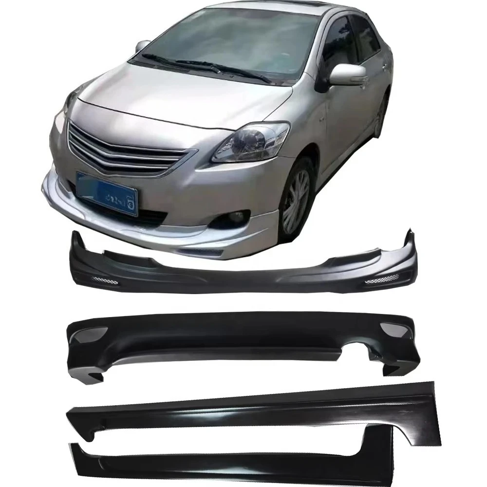 Car Body Kit Kits For 2008 2009 2011 Toyota Vios Front Lip Rear Llip Side Skirts Plastic Material Exterior Parts Accessory
Car Body Kit Kits For 2008 2009 2011 Toyota Vios Front Lip Rear Llip Side Skirts Plastic Material Exterior Parts Accessory