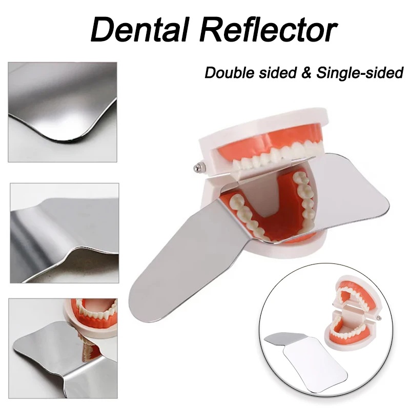 1PC Dentistry Photography Mirrors Dental Lab Autoclavable Intra-Oral Orthodontic Reflector Stainless Steel Dental Mirrors Tools
1PC Dentistry Photography Mirrors Dental Lab Autoclavable Intra-Oral Orthodontic Reflector Stainless Steel Dental Mirrors Tools
