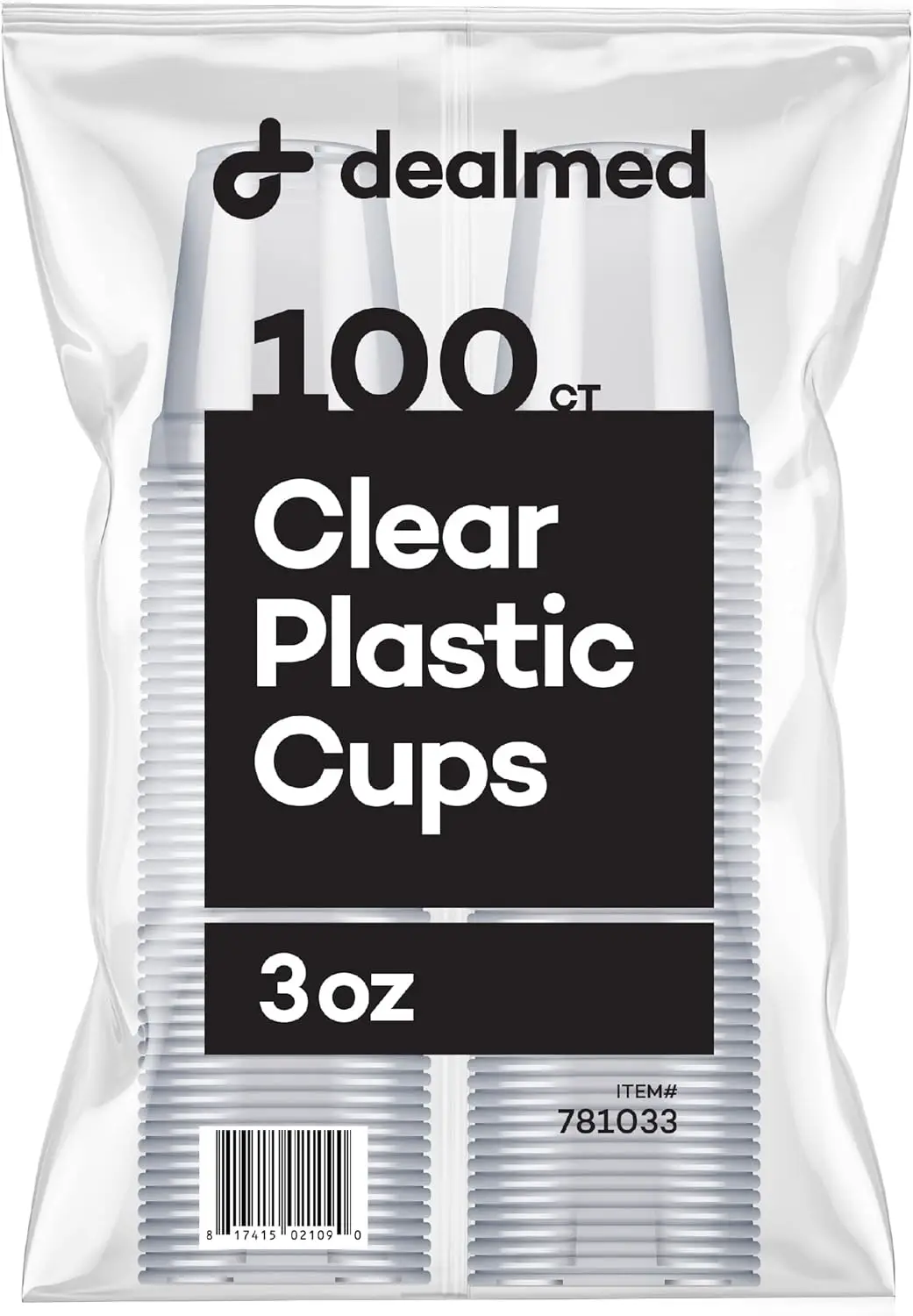 3 oz Disposable Plastic Cups - 100% Recyclable for Healthcare, Dental, Veterinary & Food Service (Pack of 100)
3 oz Disposable Plastic Cups - 100% Recyclable for Healthcare, Dental, Veterinary & Food Service (Pack of 100)